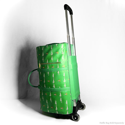 Folding Luggage Trolley Wheels with Bungee Cord