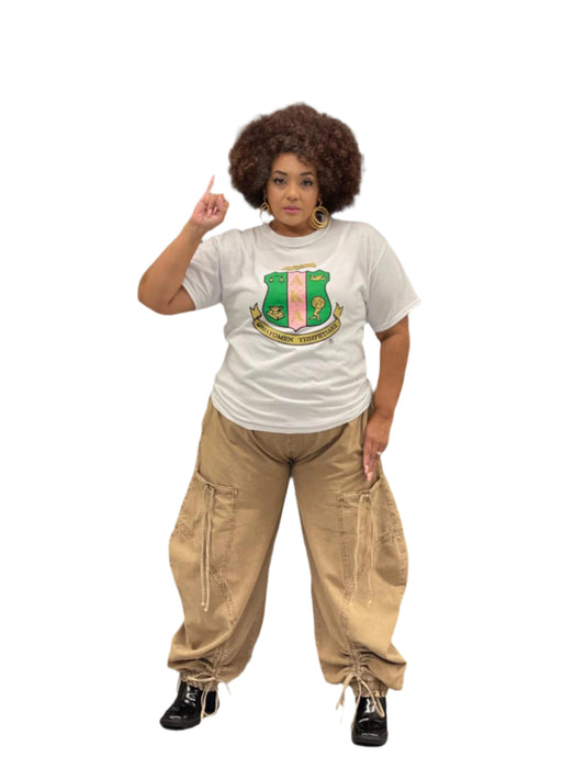 AKA® Coat of Arms White Tshirt