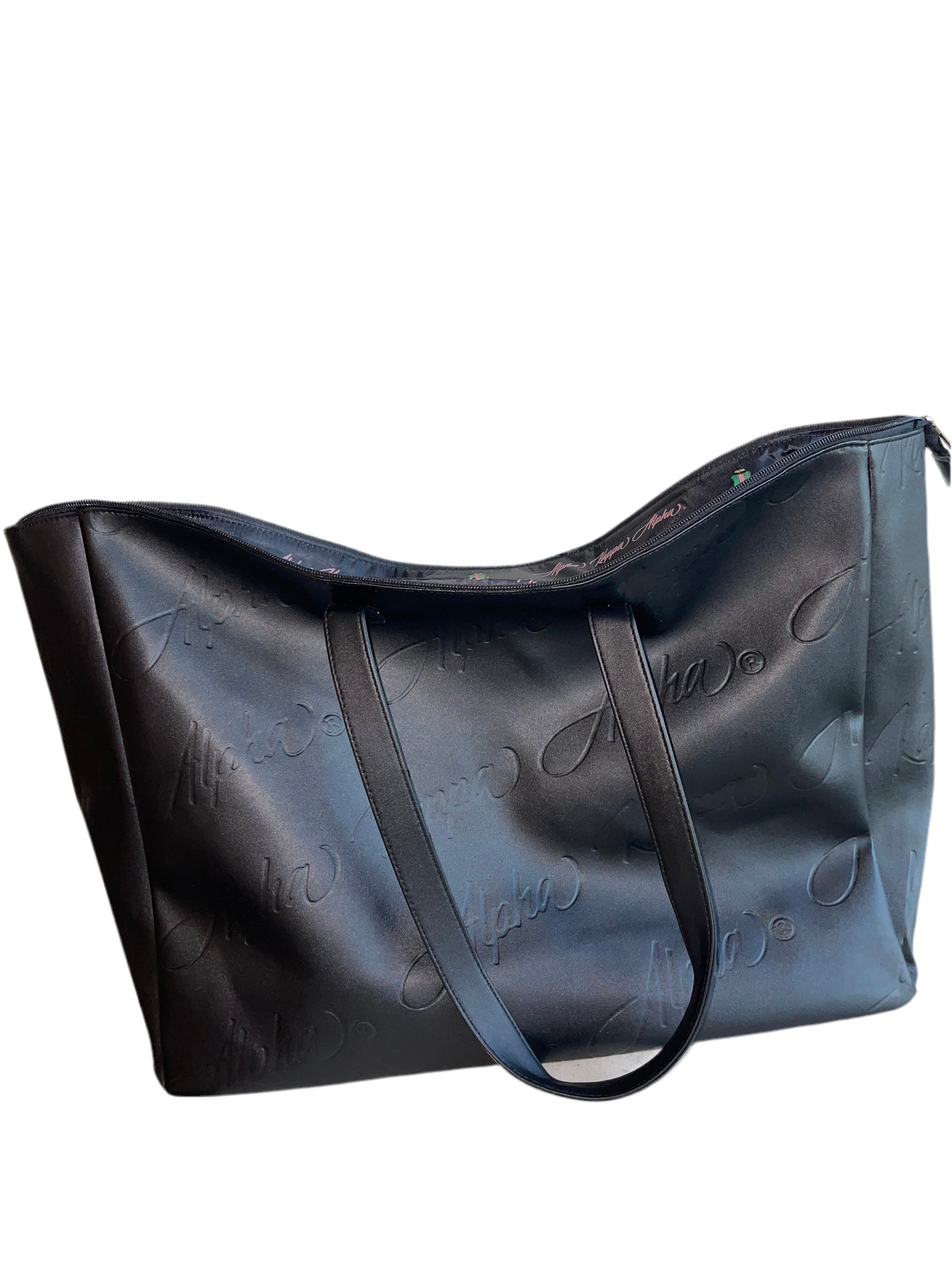 AKA® Signature Vegan Leather Tote Bag | Weekender