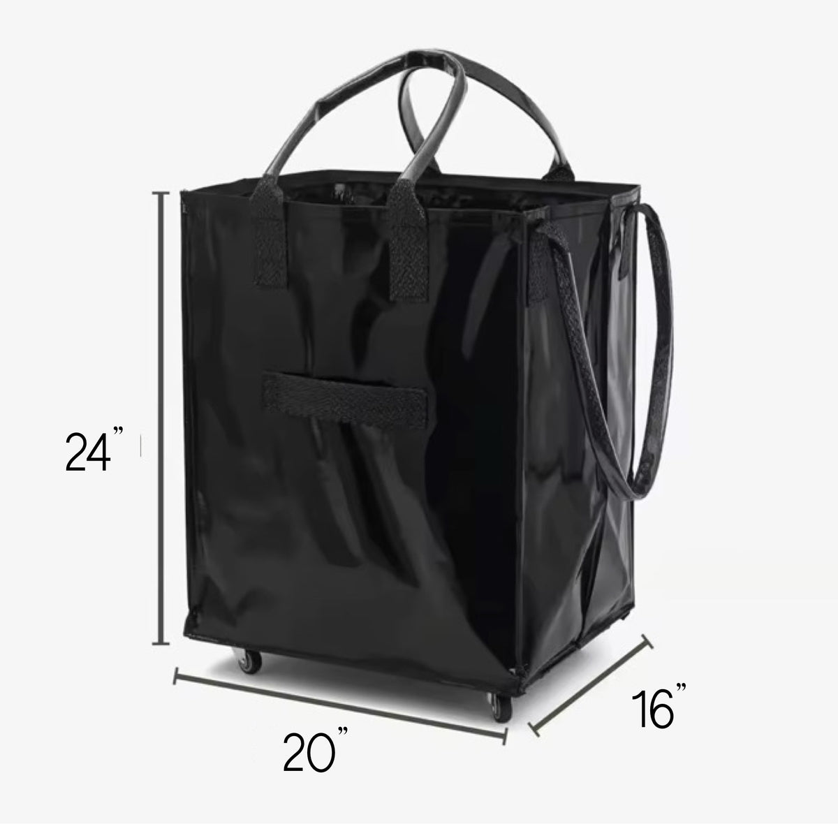 AKA® Coat of Arms Rolling Tote Bag