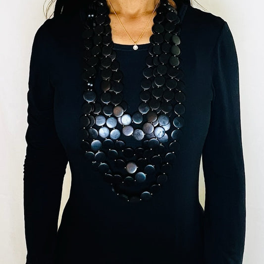 Wooden Necklace | 6 Strands