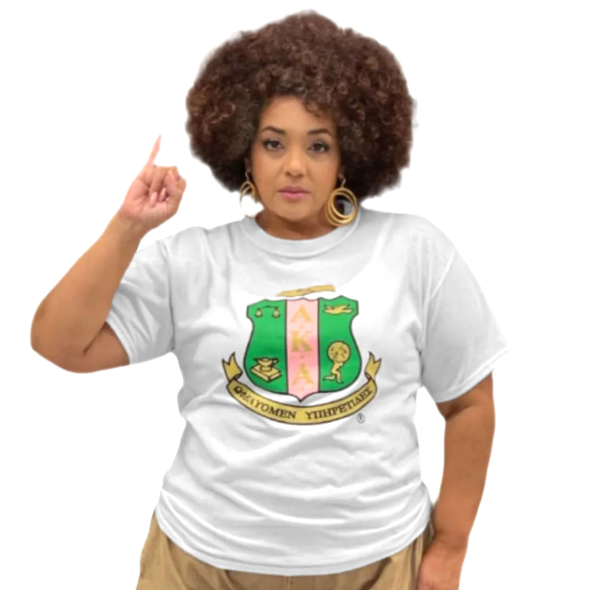 AKA® Coat of Arms White Tshirt