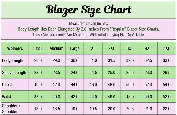 Black Blazer w Pink + Green Trim