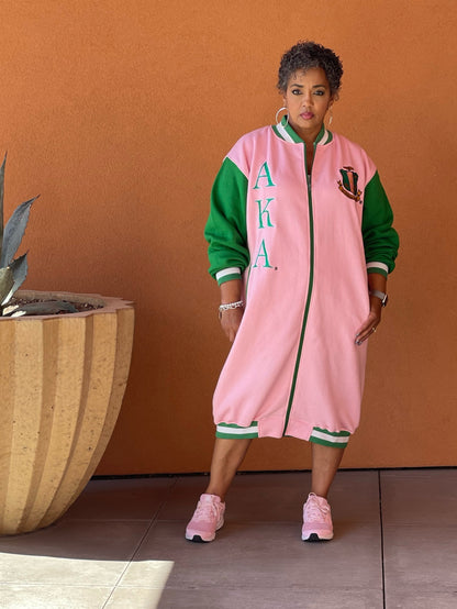 Long Varsity Jacket