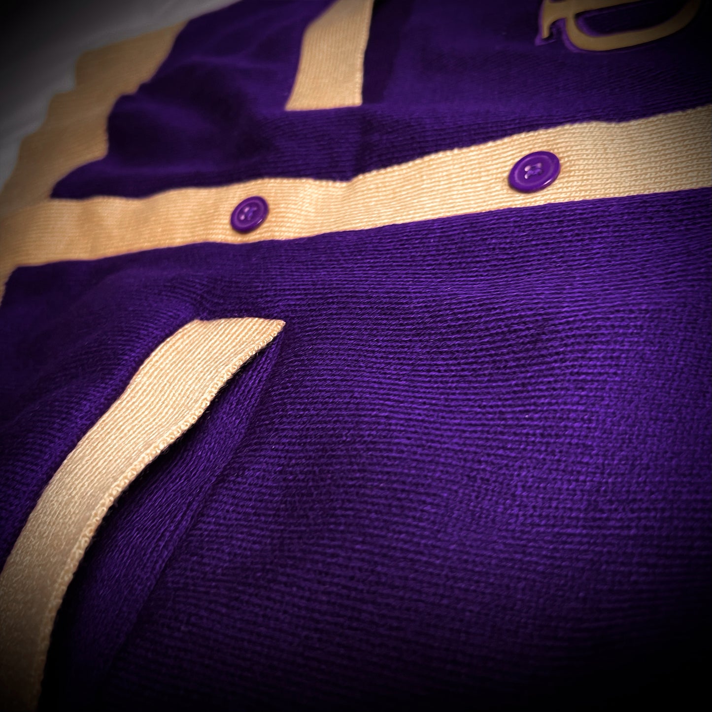 ΩΨΦ® Knit Cardigan | Old Gold