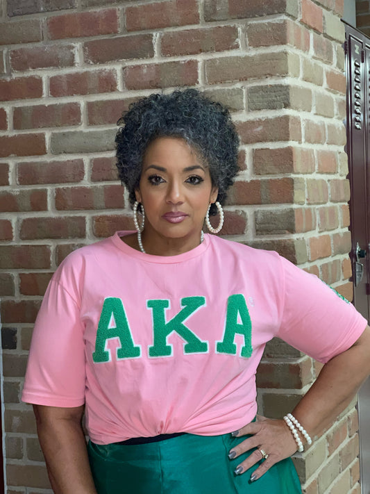 AKA Timeless Chenille Tshirt