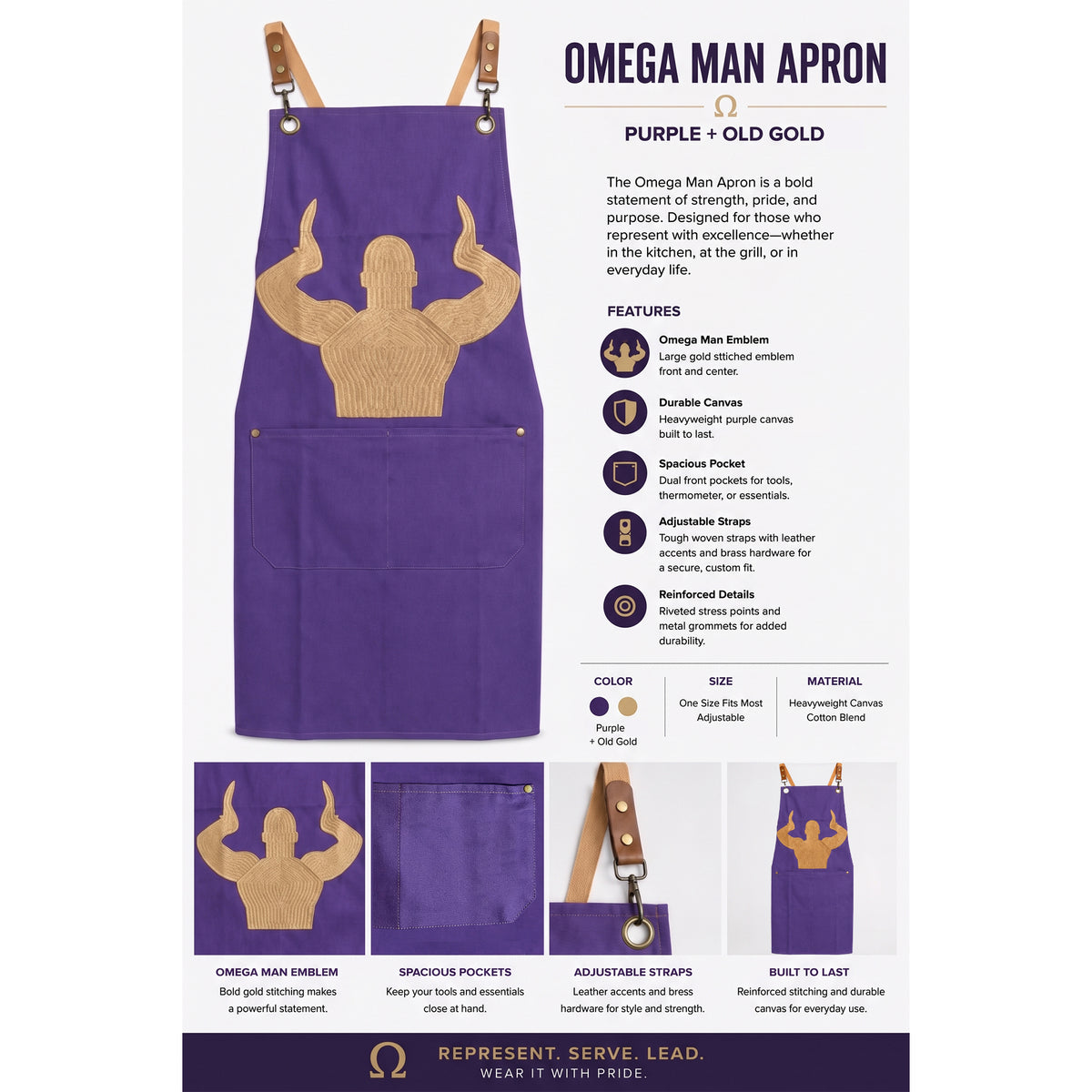 Omega Man Apron