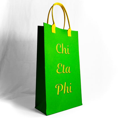 ΧΗΦ Emblem + Chi Eta Phi | Dual Logo Reusable Felt Bags
