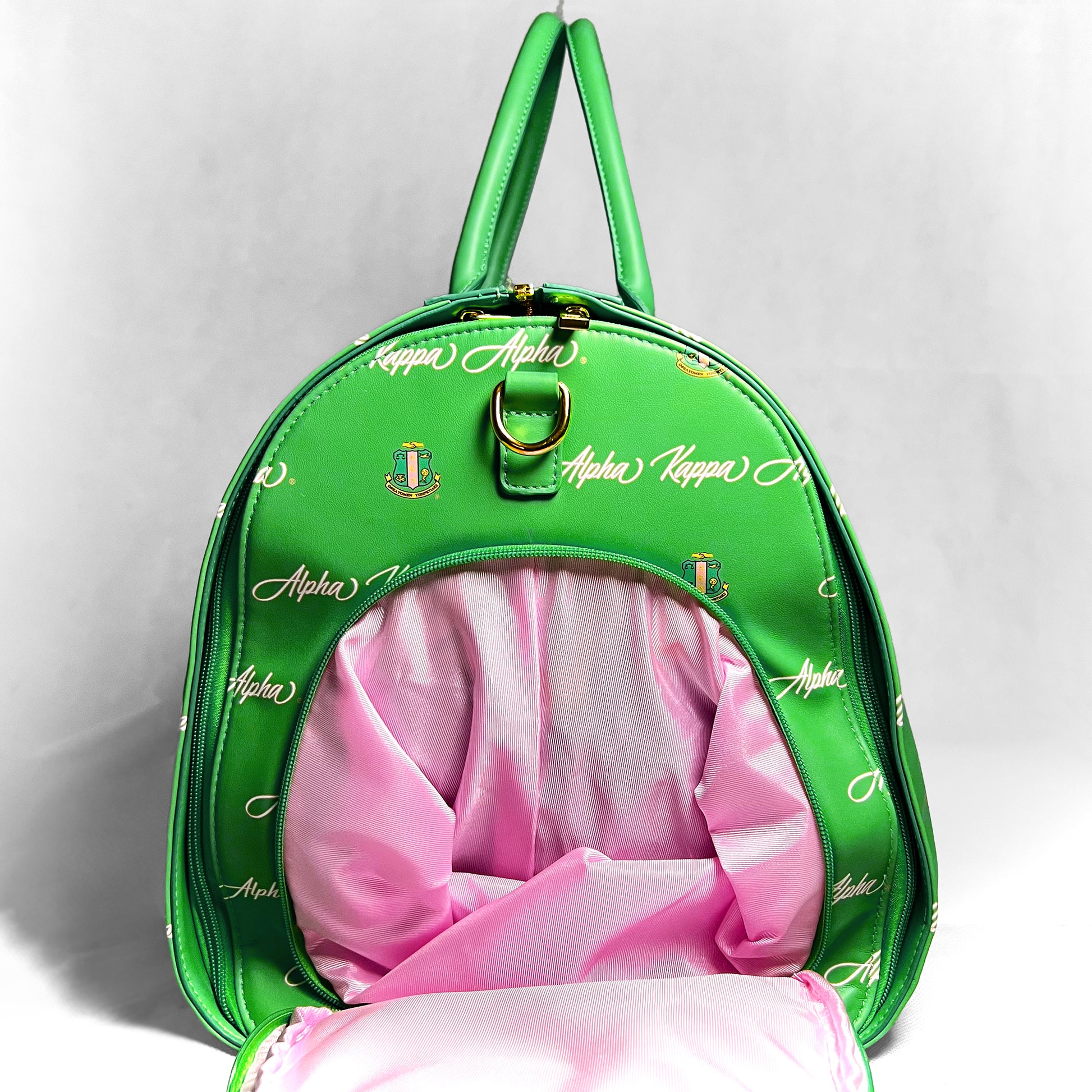 AKA® Garment Duffle Bag | Weekender | Microfiber Vegan Leather - With Removable Wheels