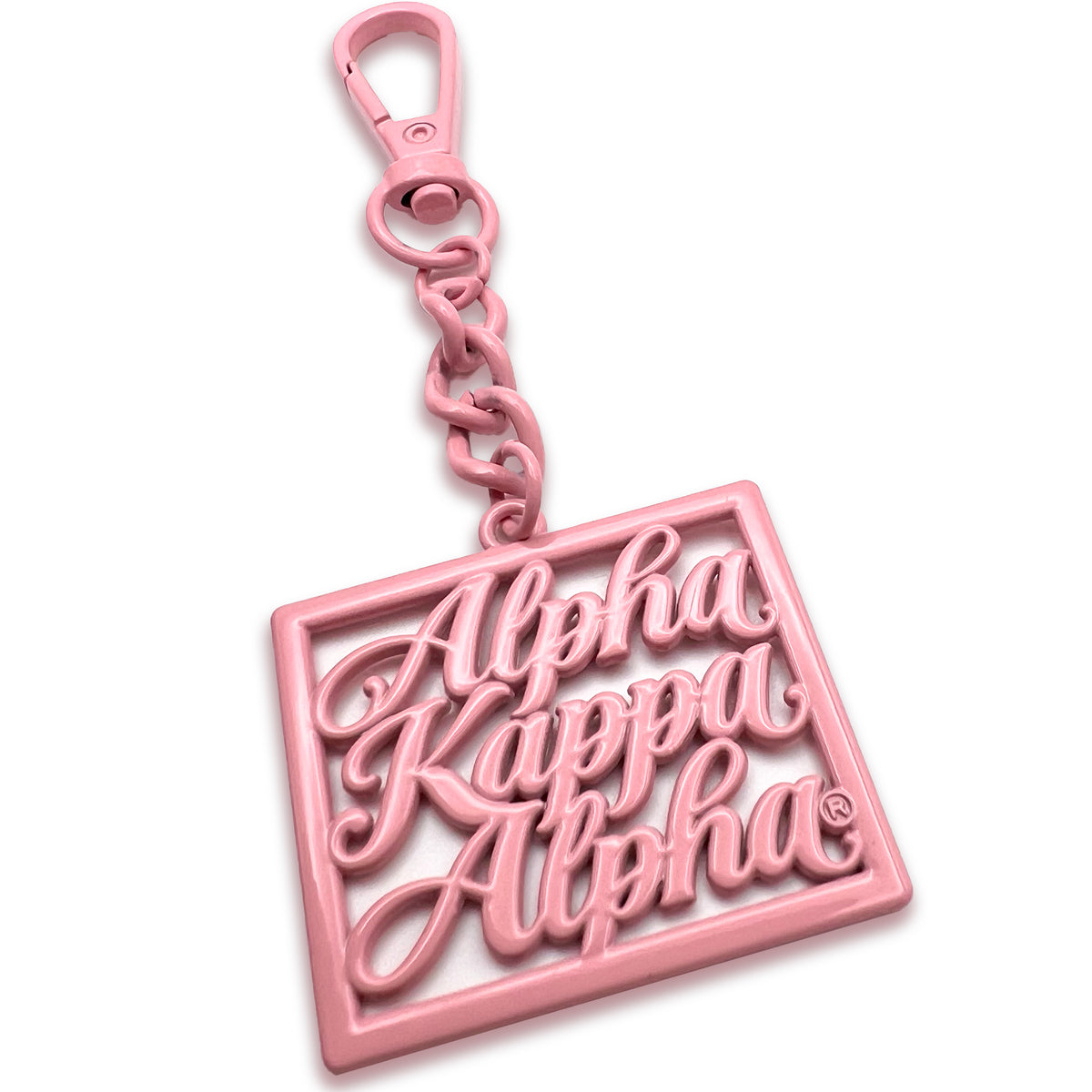 Alpha Kappa Alpha® Keychain / Purse Charm v 2.0| [Metal]