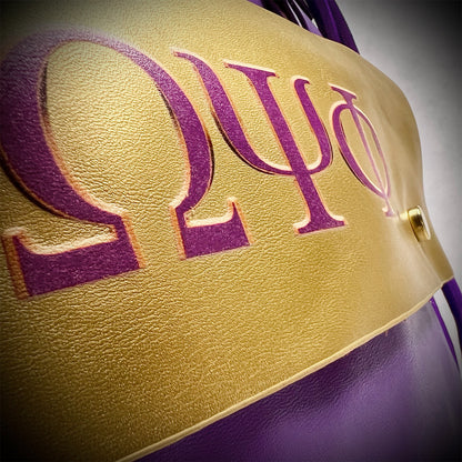 ΩΨΦ® + Escutcheon Backpack [Purple/Gold]