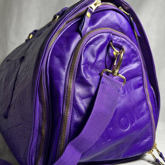 ΩΨΦ® Garment Duffle Bag | Weekender [Full Grain Cowhide Leather]