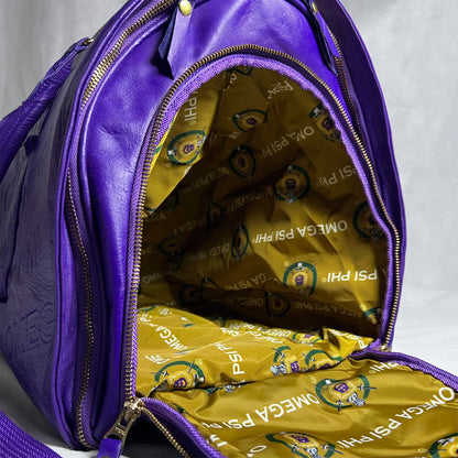 ΩΨΦ® Garment Duffle Bag | Weekender [Full Grain Cowhide Leather]