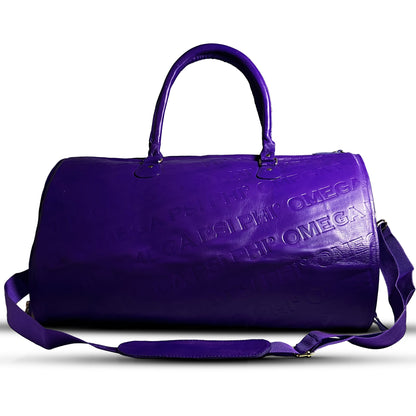ΩΨΦ® Garment Duffle Bag | Weekender [Full Grain Cowhide Leather]