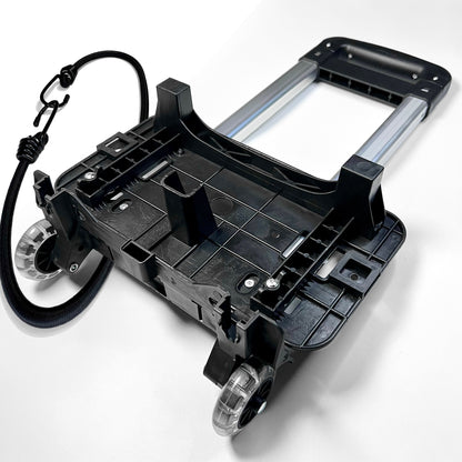 Folding Luggage Trolley Wheels with Bungee Cord