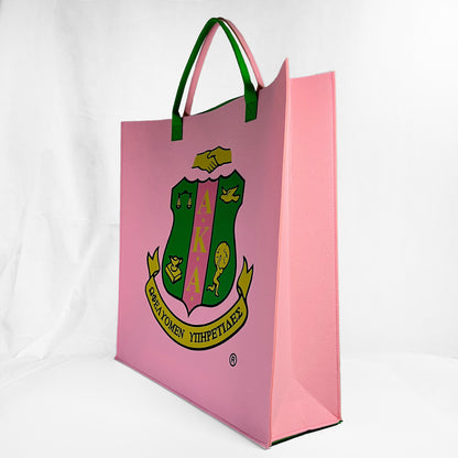 AKA® XL Coat of Arms Felt Bag [Mega 24”x 24”x 6”]