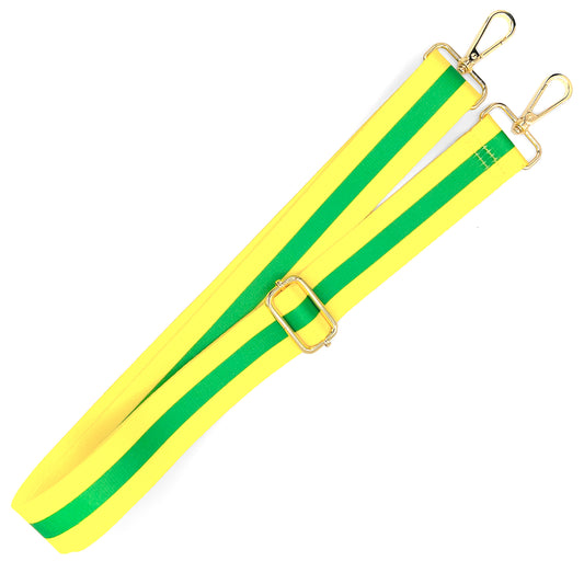 Bag Strap | Color Block - Lemon Yellow + Green
