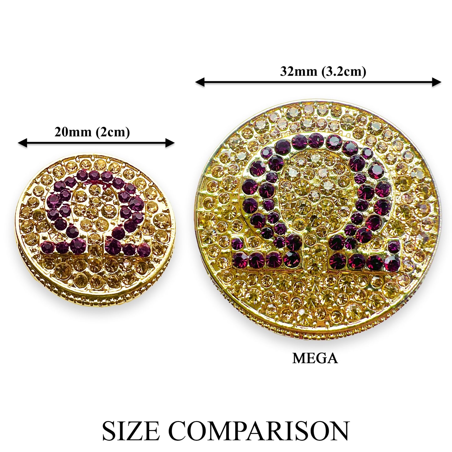 Ω Button Covers