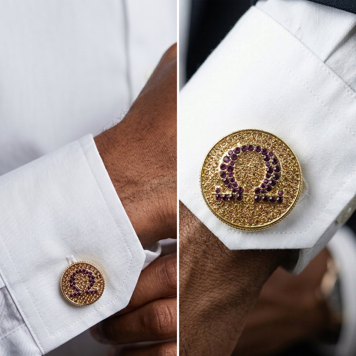 Ω Button Covers