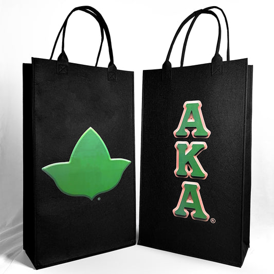 AKA® + Ivy® | Graffiti Art Felt Bag [Midi 24”x 13.5”x 6”]