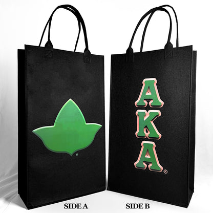 AKA® + Ivy® | Graffiti Art Felt Bag [Midi 24”x 13.5”x 6”]