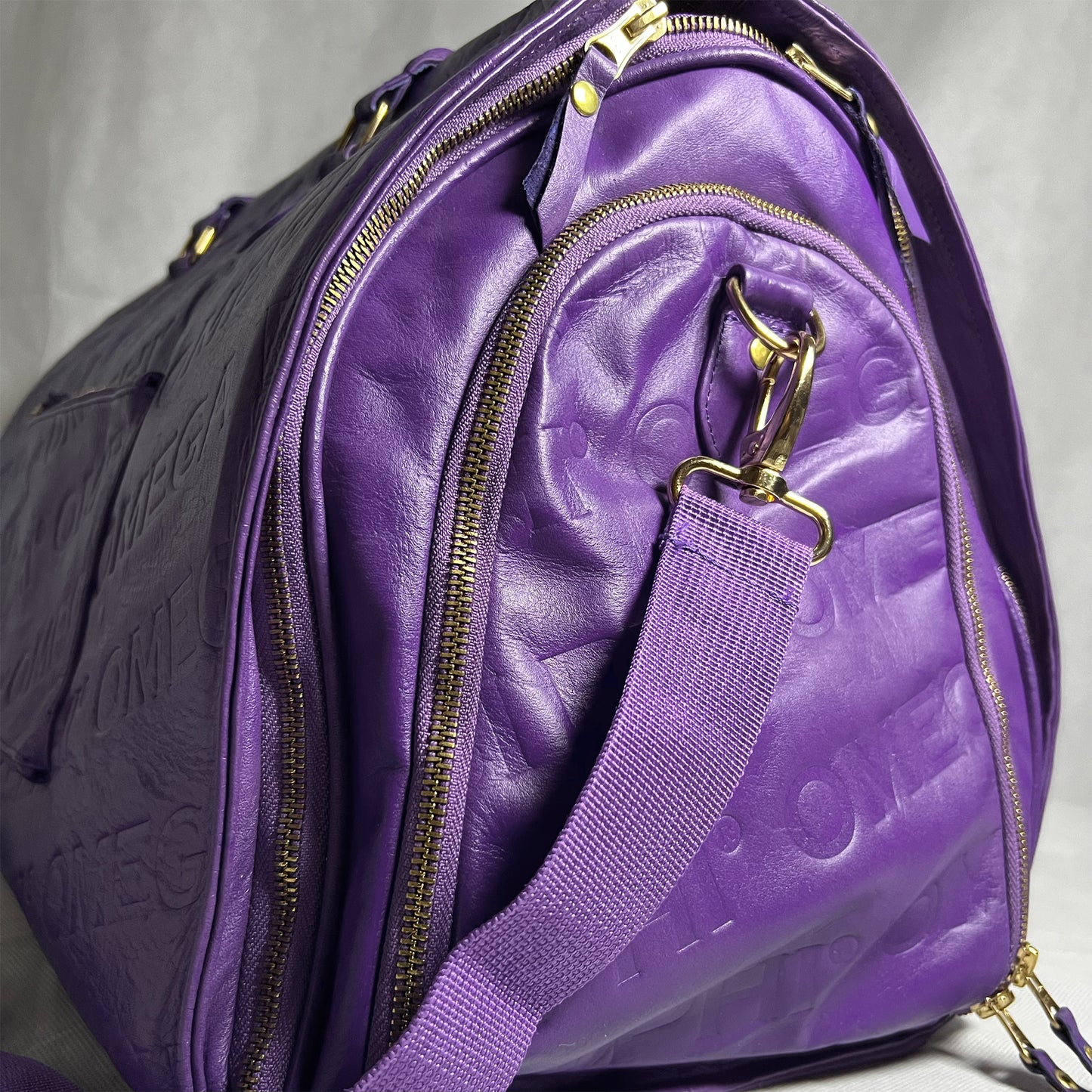 ΩΨΦ® Garment Duffle Bag | Weekender [Full Grain Cowhide Leather]