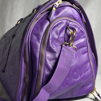 ΩΨΦ® Garment Duffle Bag | Weekender [Full Grain Cowhide Leather]
