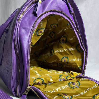 ΩΨΦ® Garment Duffle Bag | Weekender [Full Grain Cowhide Leather]