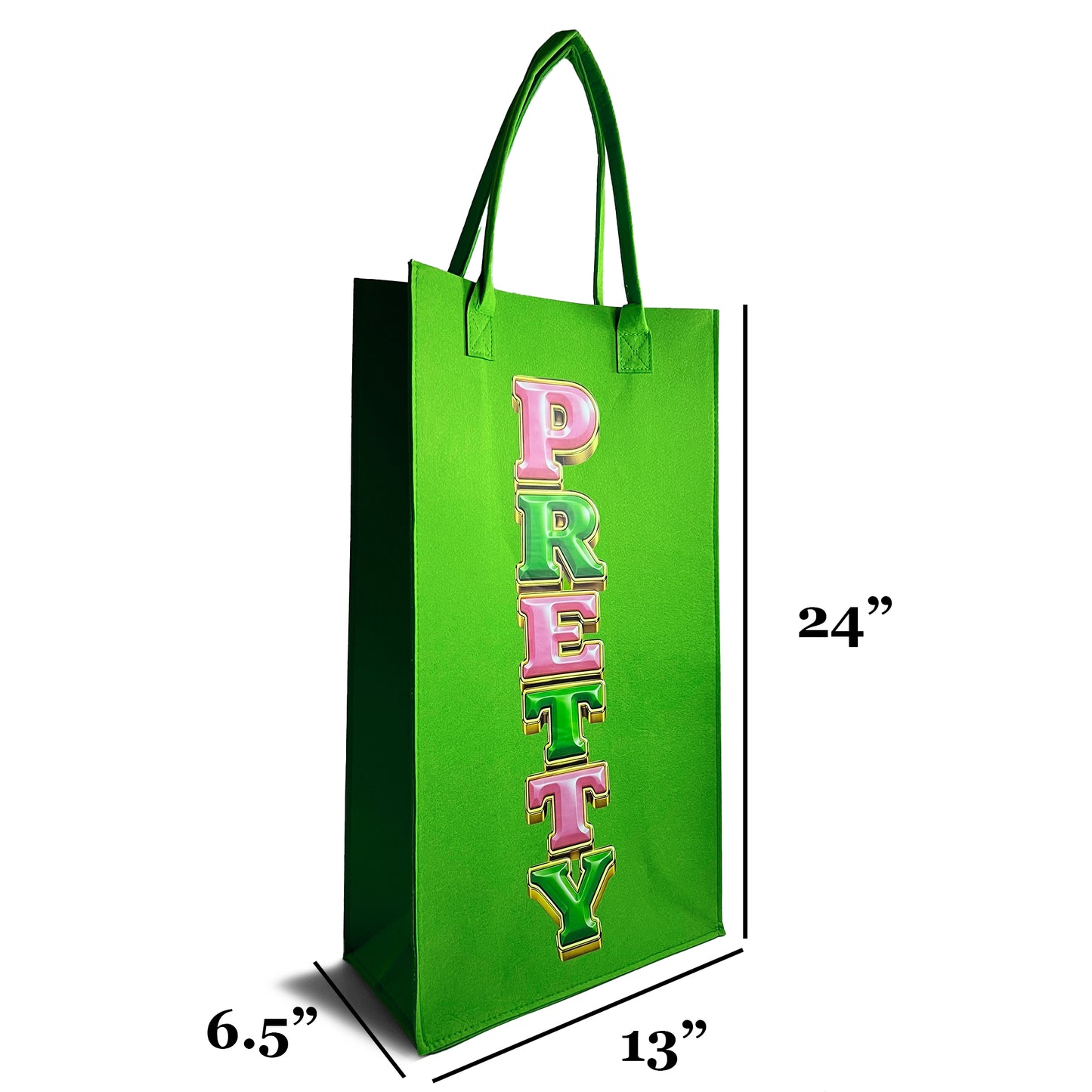 PRETTY Felt Bag [Midi 24.0”x 13.0”x 6.5”]