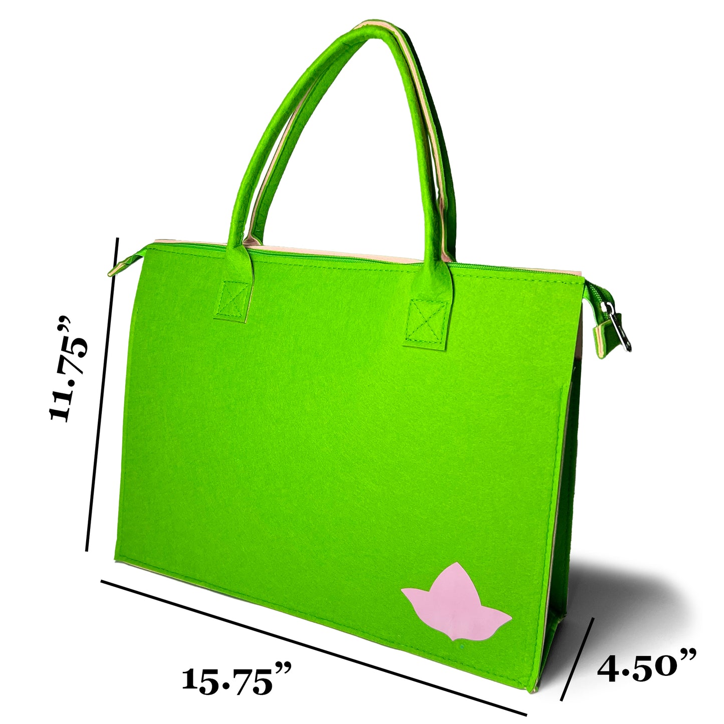 Pink Ivy® Felt Purse | Mini [15.75" x 11.75" x 4.5"]