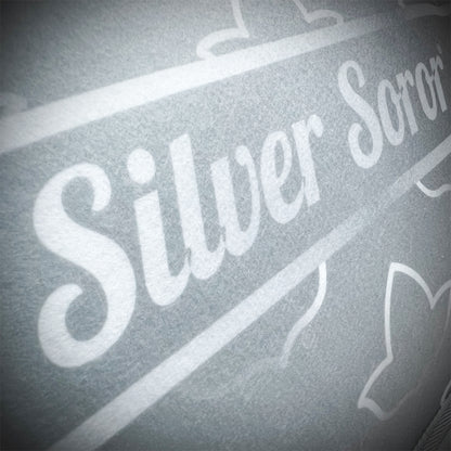 Silver Soror® + Ivy® Felt Bag | Mini [15.5" x 11.5" x 6.0"]