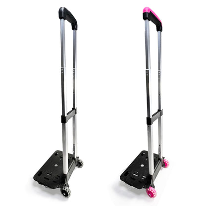 Folding Luggage Trolley Wheels with Bungee Cord