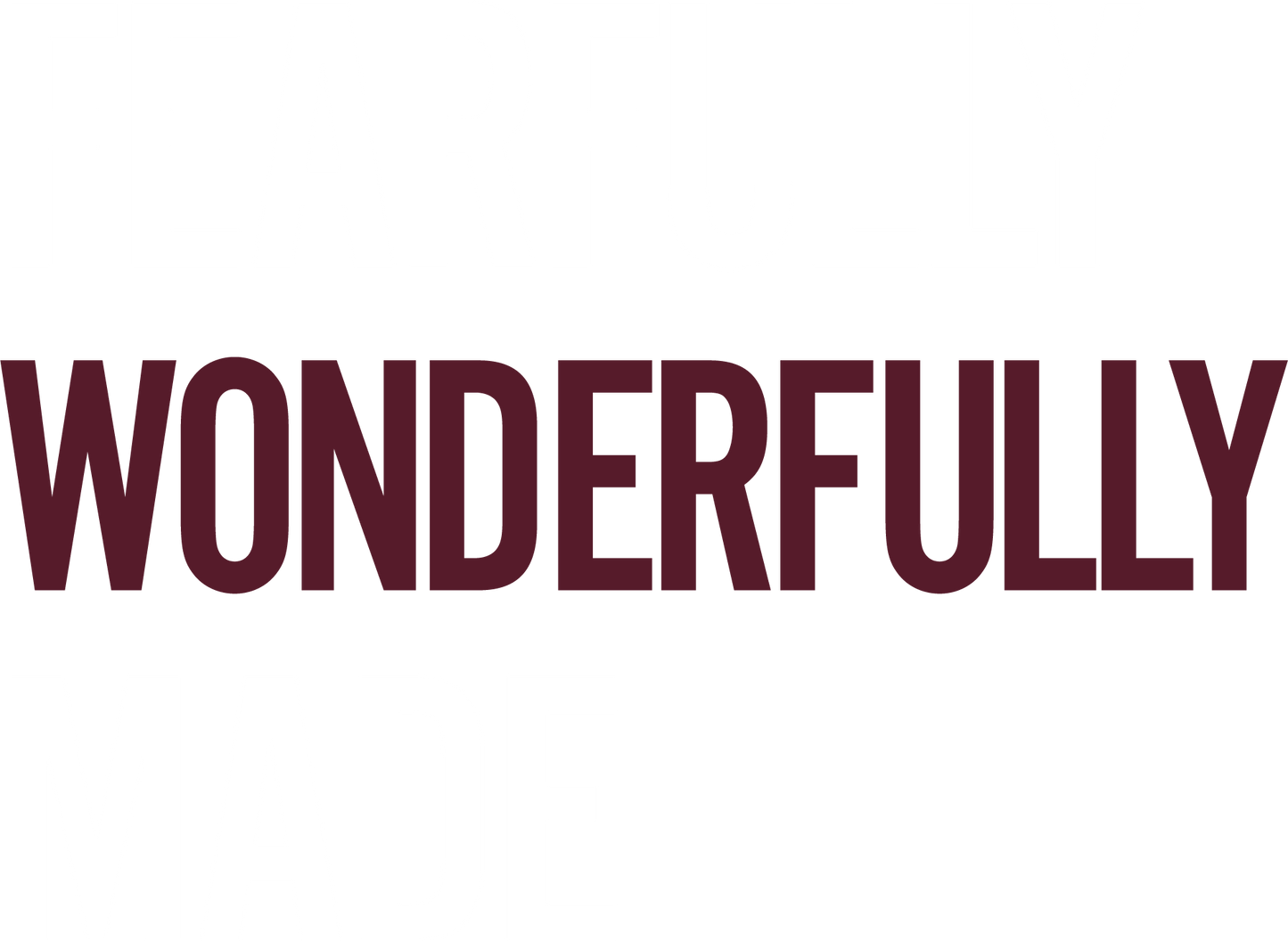 Fearfully Wonderfully Made Tshirt