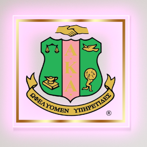 AKA® Coat Of Arms Acrylic LED Sign [Square]