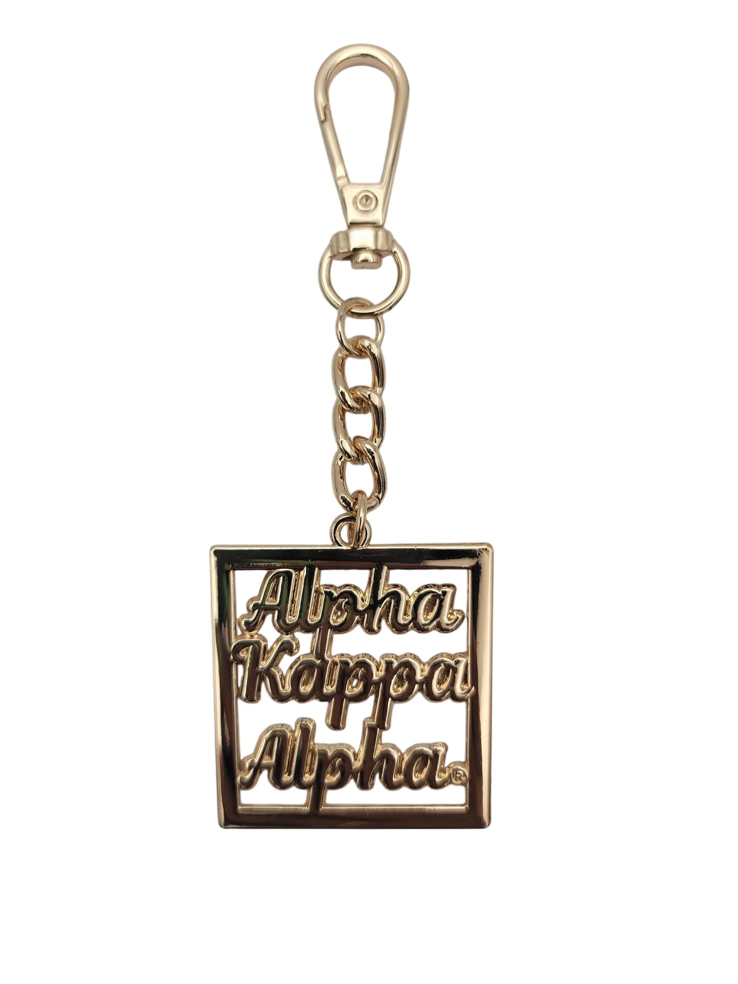 Alpha Kappa Alpha® Keychain | Purse Charm | [Metal]