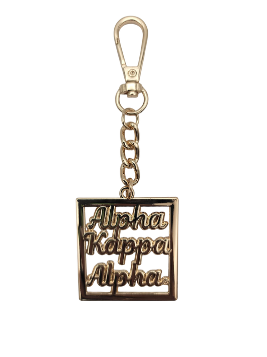 Alpha Kappa Alpha® Keychain | Purse Charm | [Metal] (v 1.0)