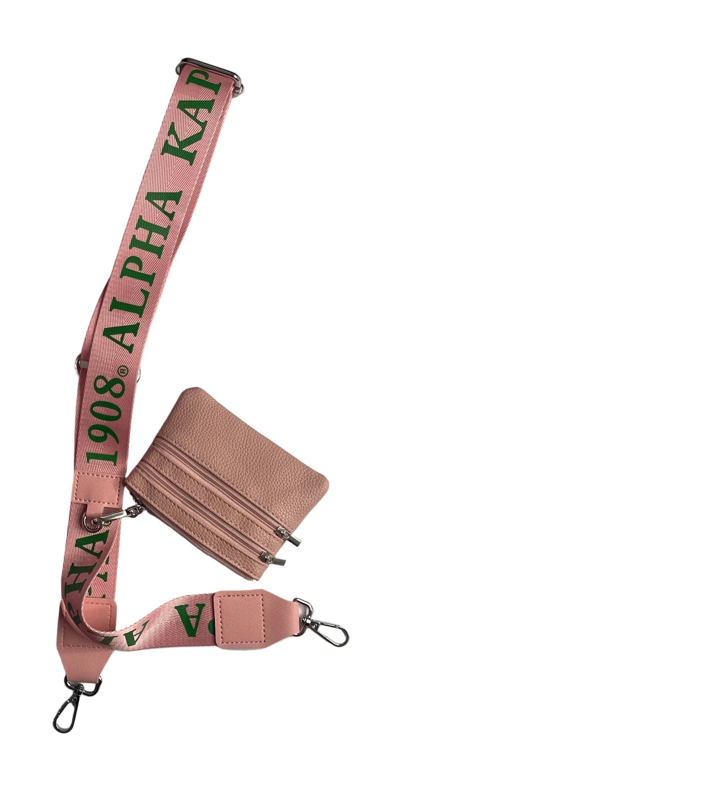 Bag Strap with Coin Purse | Alpha Kappa Alpha® + 1908®