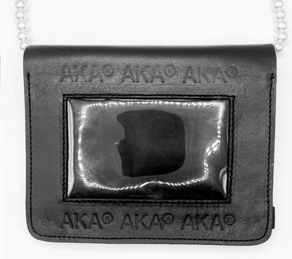 AKA® Credential Holder [Full Grain Cowhide Leather]
