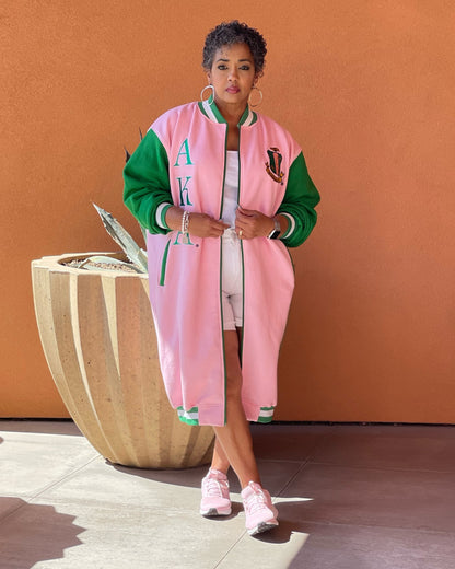 Long Varsity Jacket