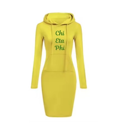 [Pre - Order] Chi Eta Phi® | Hoodie Dress