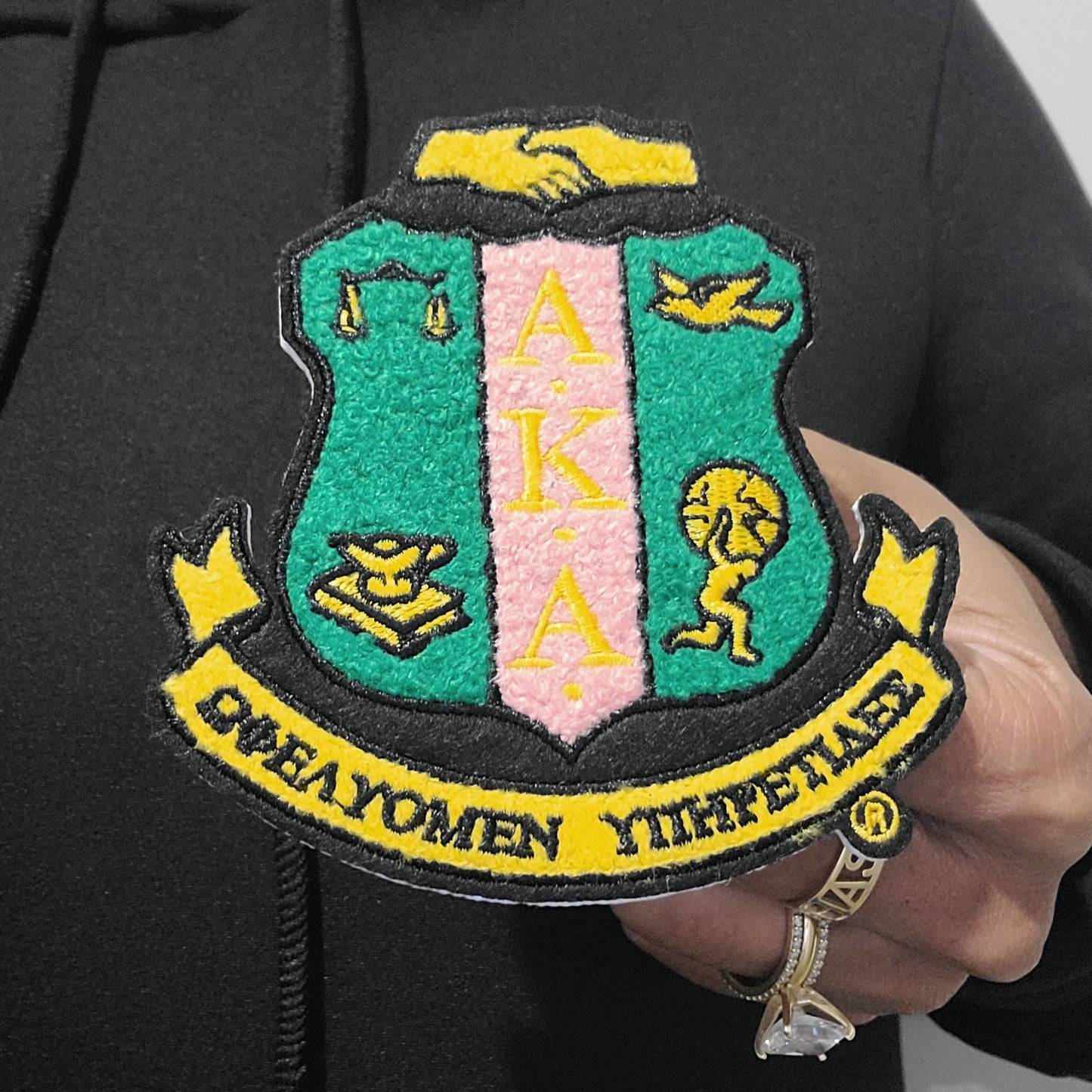 AKA® Chenille Pin [Magnet]