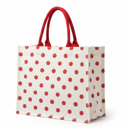 Delta Sigma Theta® Polka Dots Tote [Canvas]