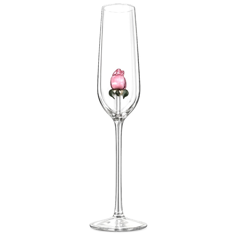 Pink Tea Rose Glassware