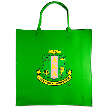 Reusable AKA® Felt Shopping Bags | Coat of Arms