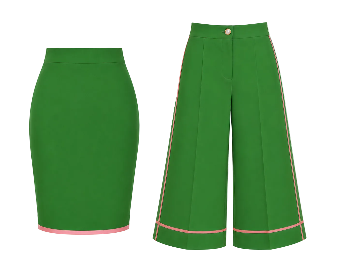 [Pre-Order] Gorgeous Green Collection: Pencil Skirt or Culottes