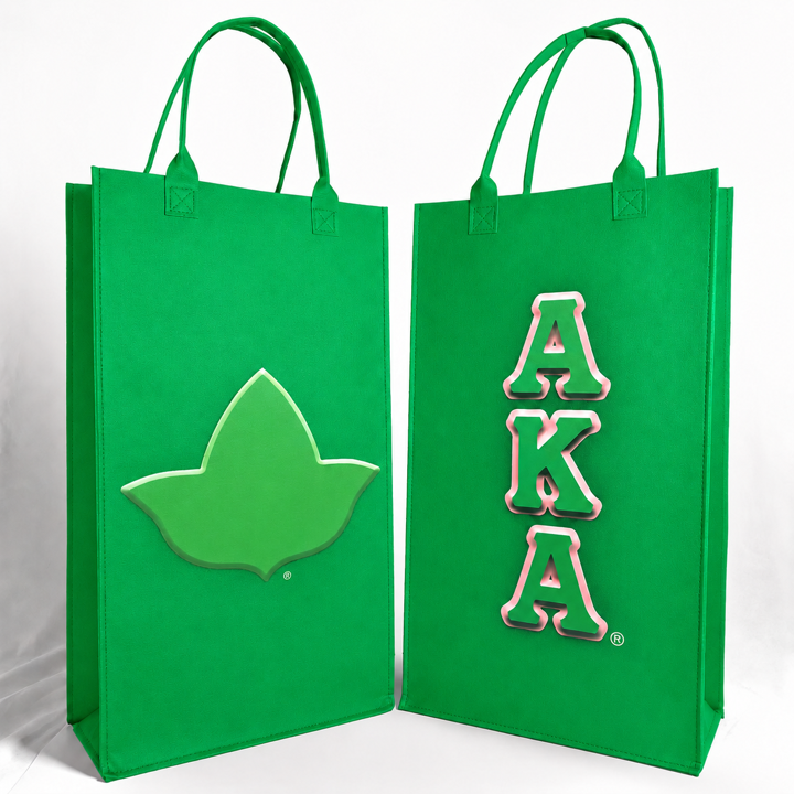 AKA® + Ivy® | Graffiti Art Felt Bag [Midi 24”x 13.5”x 6”]