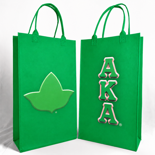 AKA® + Ivy® | Graffiti Art Felt Bag [Midi 24”x 13.5”x 6”]