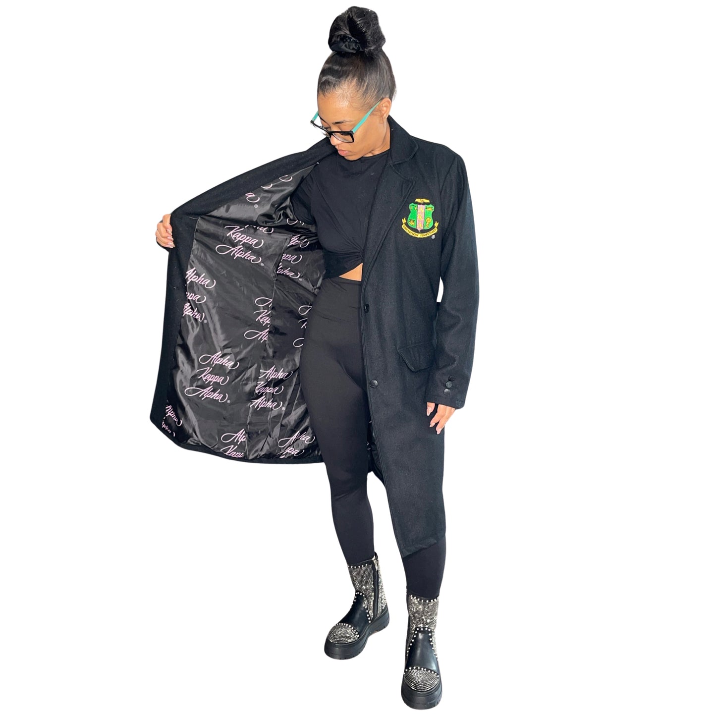 AKA® Coat with Alpha Kappa Alpha®  Lining