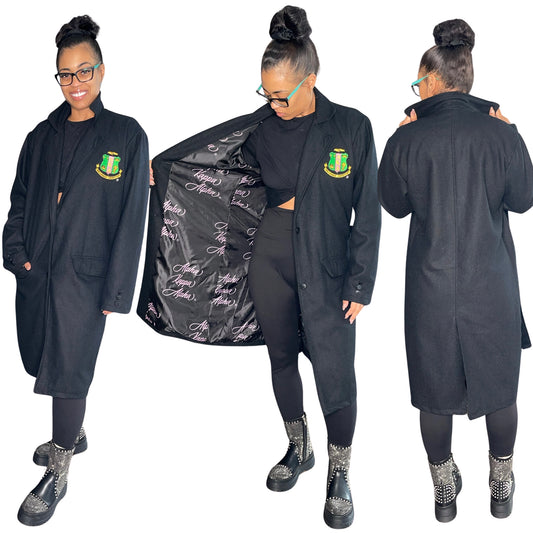 AKA® Coat with Alpha Kappa Alpha®  Lining