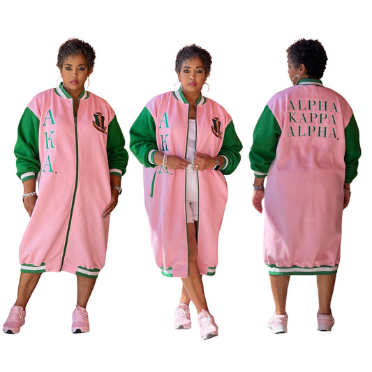 Long Varsity Jacket